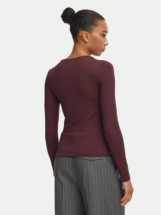 HUGO HUGO Bluză Dasiia 50545208 Vișiniu Slim Fit