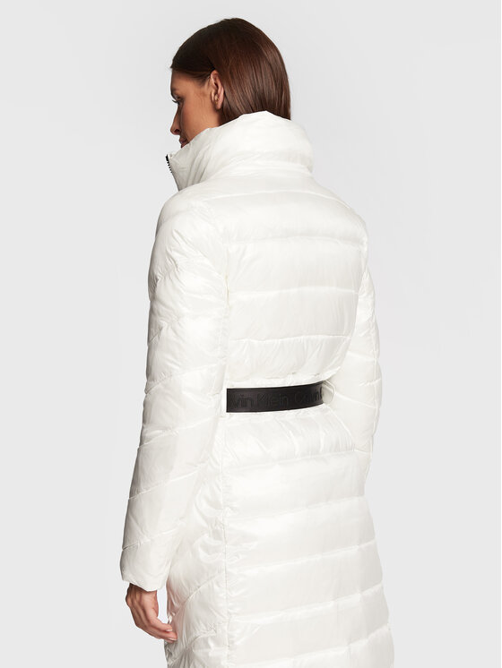 Calvin Klein Calvin Klein Μπουφάν μεταβατικό Essential K20K204699 Εκρού Regular Fit