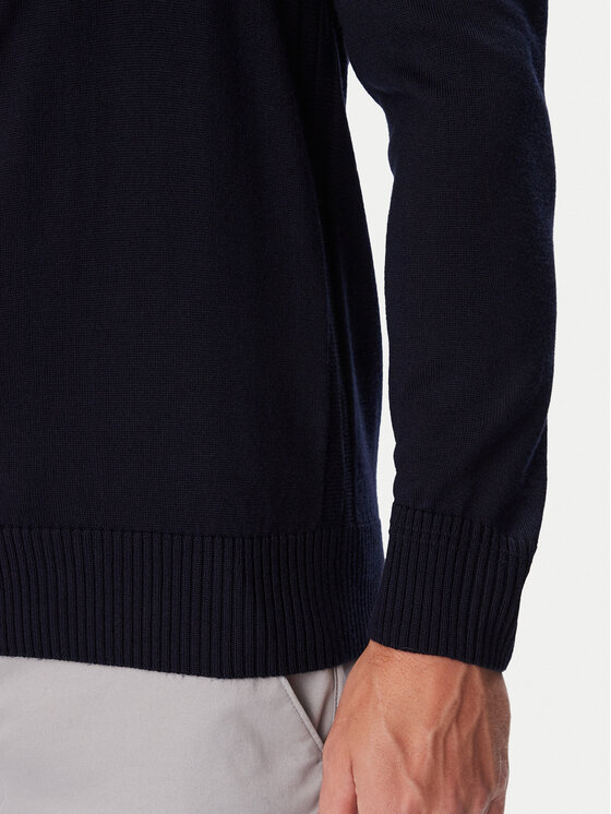 BOSS BOSS Džemper 50578034 Tamnoplava Regular Fit