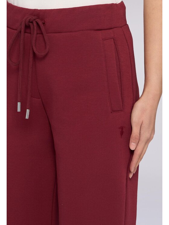 Trussardi Trussardi Pantaloni di tessuto P8046000013N026 Rosso Regular Fit