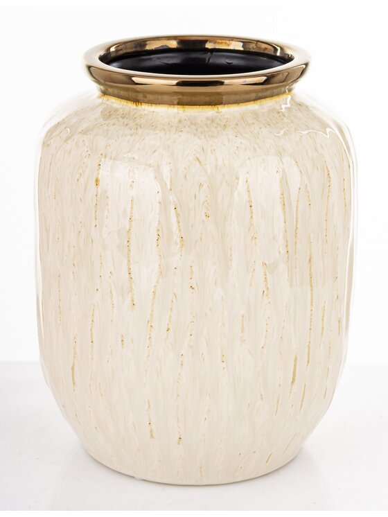 MIAhome MIAhome Wazon ceramiczny MEEKE-2 mały Biały
