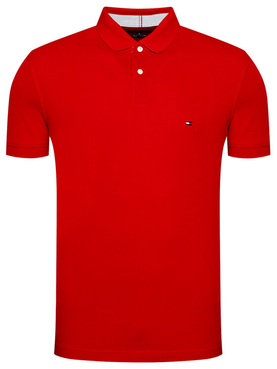 Tommy Hilfiger Tommy Hilfiger Polokošile 1985 MW0MW17770 Červená Regular Fit