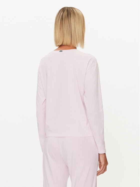 United Colors Of Benetton Cămașă pijama 30963M04S Roz Regular Fit ...