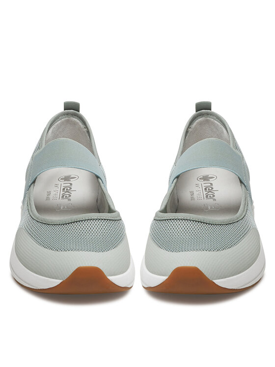 Rieker Rieker Sneakersy N8551-52 Zielony
