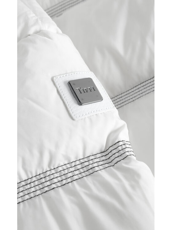 Tiffi Tiffi Kurtka damska PLAZA Biały Oversize