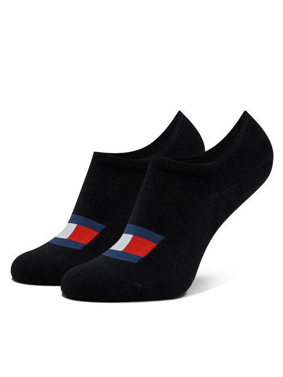 Tommy Hilfiger Tommy Hilfiger Niske unisex čarape 701228224 Crna