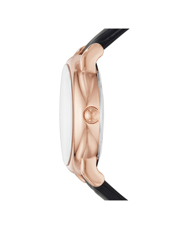 Emporio Armani Emporio Armani Ročna ura Meccanico AR60007 Črna