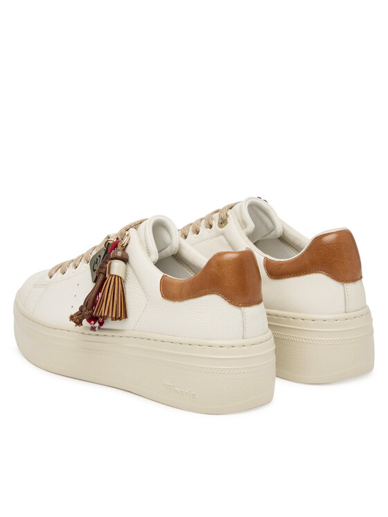 Tamaris Tamaris Sneakersy 1-23775-47 Krémová