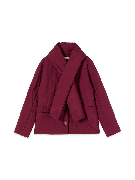 Oltre Oltre Giubbotto piumino F042R001545N029 Bordeaux Baggy Fit