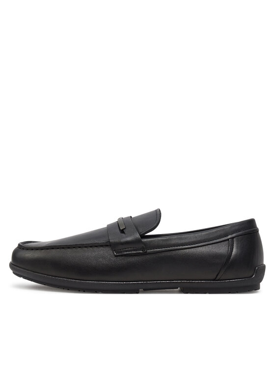 Calvin Klein Calvin Klein Mokassins Driving Shoe Metal Bar HM0HM01473 Schwarz