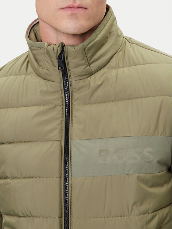 BOSS BOSS Kurtka przejściowa H-Cenitos 50519237 Zielony Regular Fit