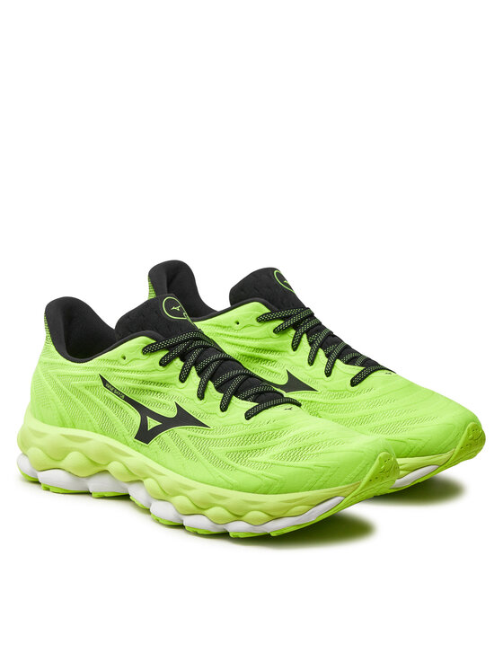 Mizuno Mizuno Маратонки за бягане Wave Sky 8 J1GC2402 Зелен
