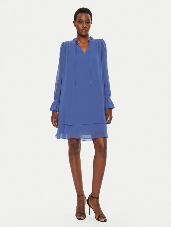 JOOP! JOOP! Kokteiļkleita 10018884 30046885 Zils Regular Fit