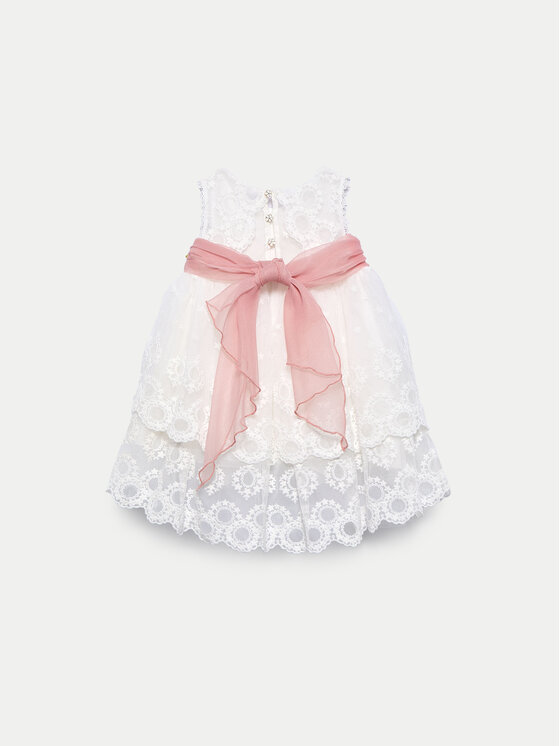 Abel & Lula Abel & Lula Elegantne kleit 5012 Valge Regular Fit
