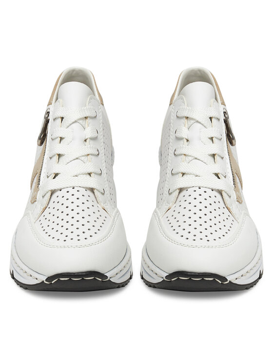 Rieker Rieker Sneakers N6304-80 Alb
