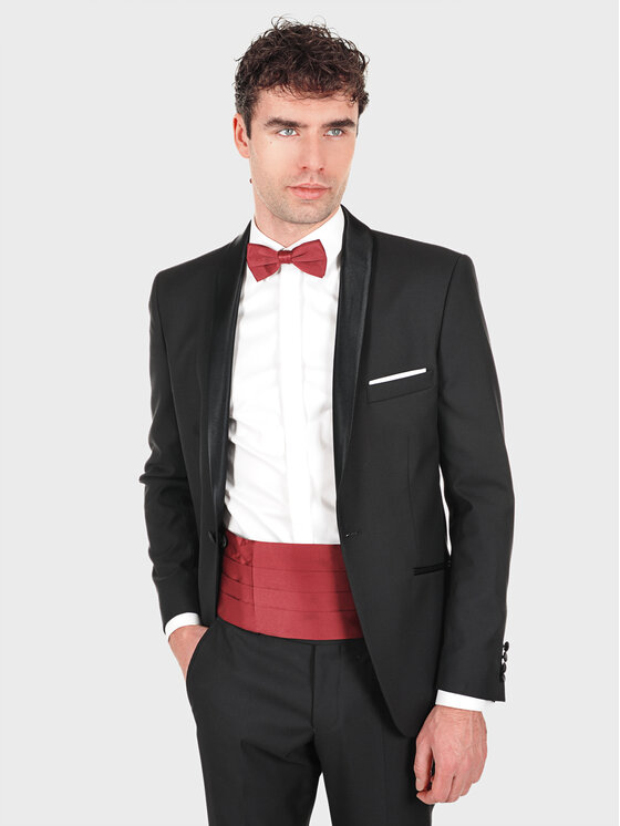 Evenemen Evenemen Garnitur Smoking C Czarny Slim Fit