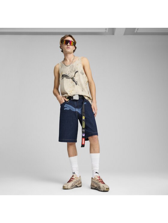 Puma Puma Szorty sportowe 631066 Niebieski Regular Fit
