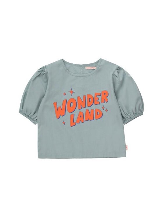 Tinycottons Tinycottons Bluzka Wonderland Szary Regular Fit