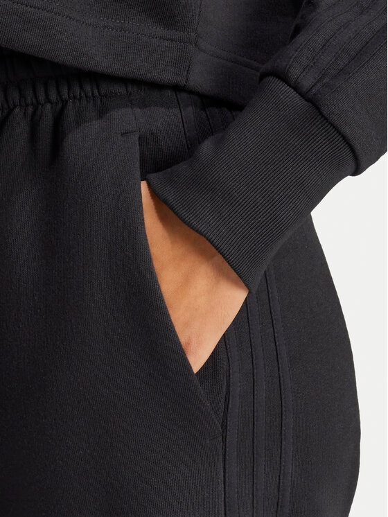 adidas adidas Спортивні штани ALL SZN French Terry 3-Stripes JI9106 Чорний Loose Fit