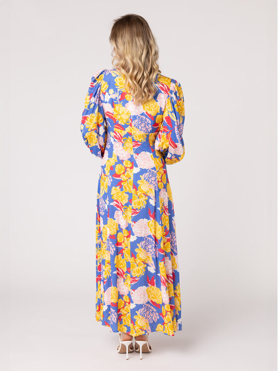 LAURELLA LAURELLA Letné šaty Laurella 4UL020811 Modrá Regular Fit