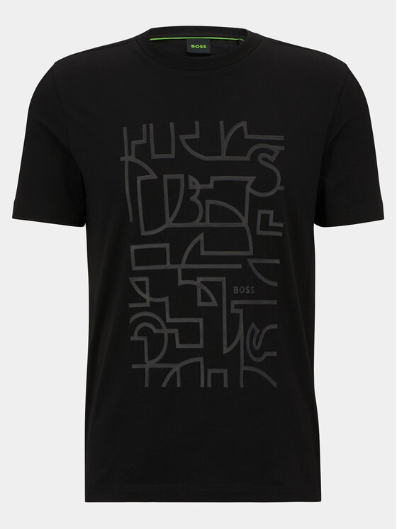 Boss T-Shirt 50494783 Schwarz Regular Fit | Modivo.de