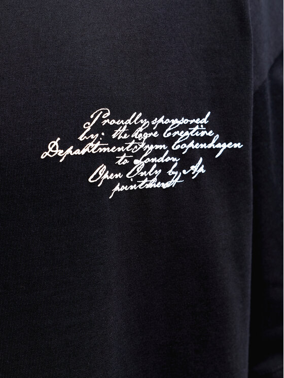 Jack & Jones Jack & Jones Majica Dust 12292982 Črna Loose Fit