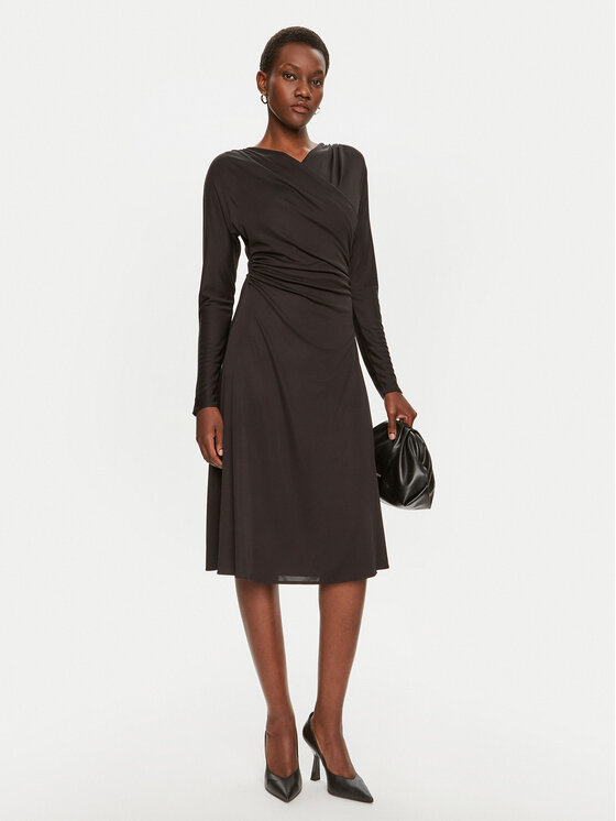 BOSS Boss Rochie cocktail Ettita 50523130 Negru Slim Fit