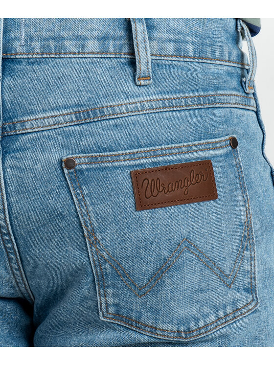 Wrangler Wrangler Jeansy Greensboro Niebieski Regular Fit