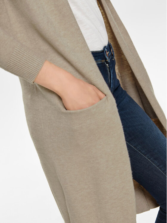 JDY JDY Kardigāns 15184979 Bēšs Regular Fit
