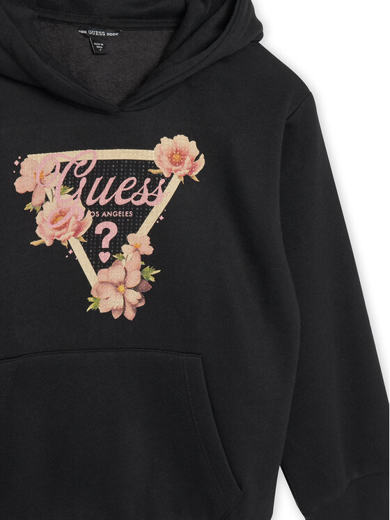 Guess Guess Pulóver J5BQ21 KCKF2 Fekete Relaxed Fit