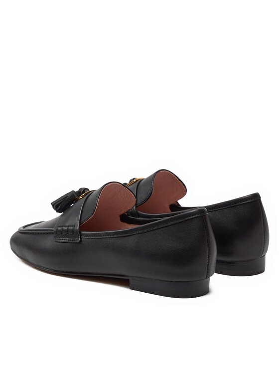Coccinelle Coccinelle Loaferke Coccinelle Beat Selleria E4 QF5 16 01 01 Črna
