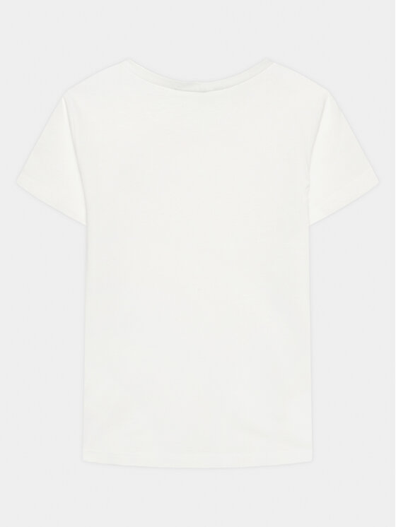 United Colors Of Benetton United Colors Of Benetton T-Shirt 3096C10D2 Λευκό Regular Fit