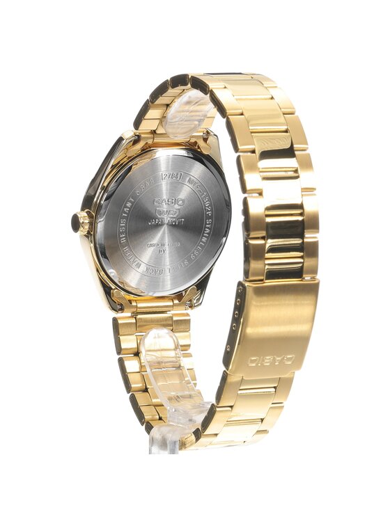 Casio Casio Zegarek MTP-1302PGC-3AVEF Złoty