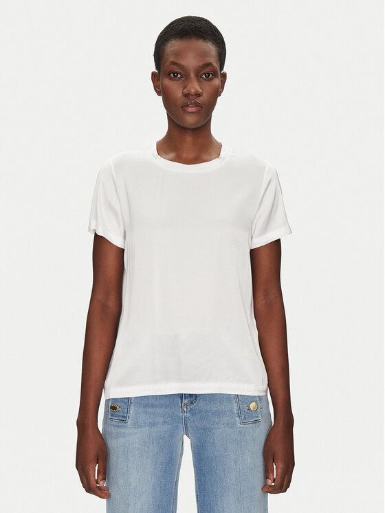 ViCOLO Blusa TD0007 Bianco Relaxed Fit, taglia : M