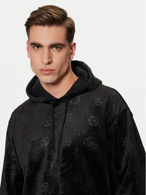 Guess Guess Džemperis M5RQ17 KBBW0 Juoda Regular Fit