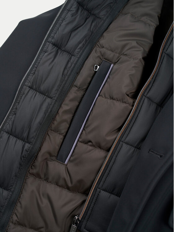 Bugatti Bugatti Kabát pro přechodné období 635628 61050 Černá Regular Fit