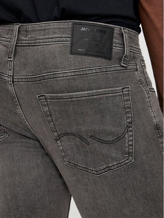 Jack & Jones Jack & Jones Jeansy Glenn 12259935 Szary Slim Fit
