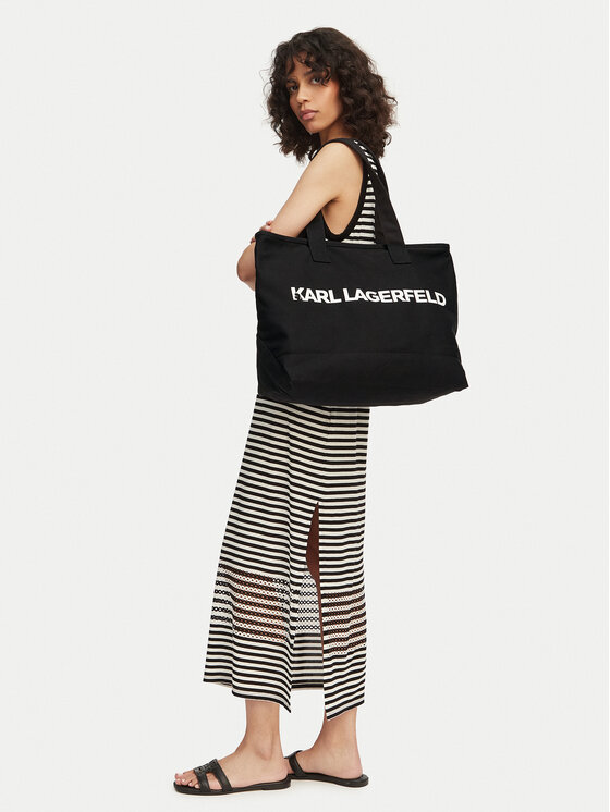 KARL LAGERFELD KARL LAGERFELD Дамска чанта B2W50099 Черен