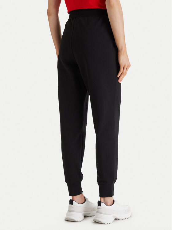 Calvin Klein Jeans Calvin Klein Jeans Παντελόνι φόρμας Archive Logo LV047E236G Μαύρο Slim Fit