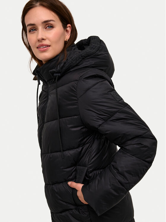Kaffe Kaffe Μπουφάν χειμωνιάτικο Susanne 10508810 Μαύρο Regular Fit