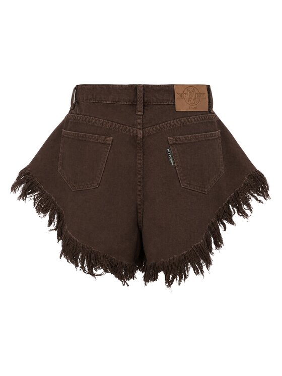MissDenim MissDenim Szorty jeansowe Skorts Brązowy Regular Fit