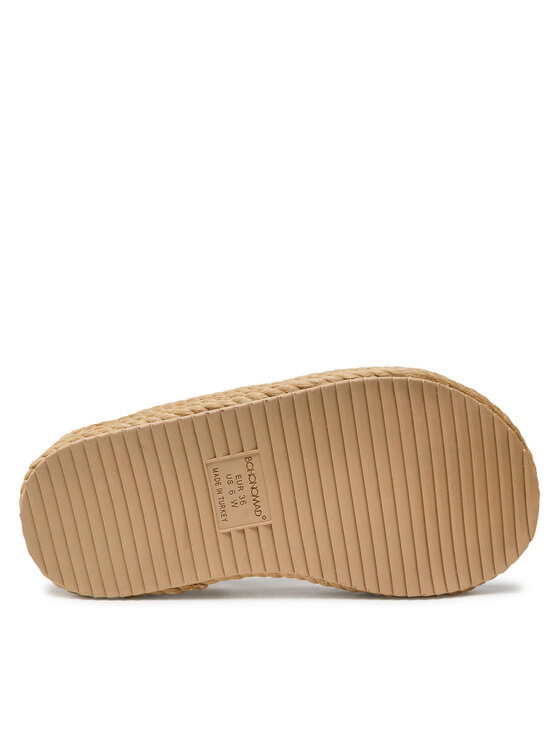 Bohonomad Bohonomad Sandalen Bodrum Platform BOD.0012.PRS Beige