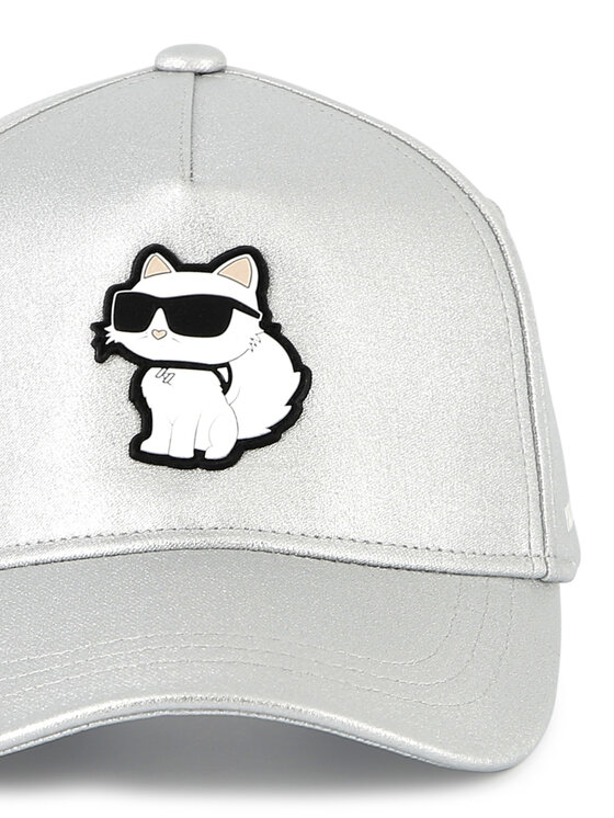 KARL LAGERFELD KARL LAGERFELD Шапка с козирка Z30392 Сив