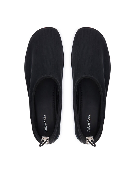 Calvin Klein Calvin Klein Ballerine Stretch Ballerina Shoe Spac Mesh HW0HW03041 Nero