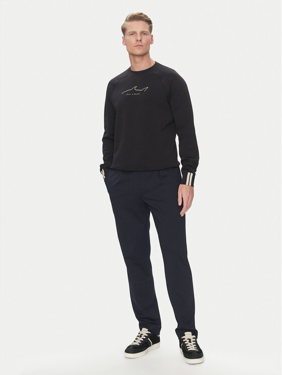 Paul&Shark Paul&Shark Μπλούζα 25411854 Μαύρο Regular Fit