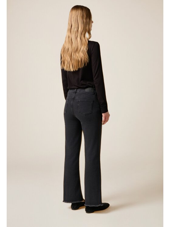 Oltre Oltre Jeans P443R109287N033 Nero Regular Fit