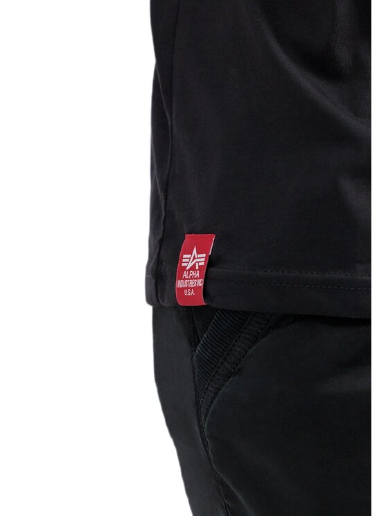Alpha Industries Alpha Industries T-Shirt AI.108501-03-XXL Czarny Core Fit