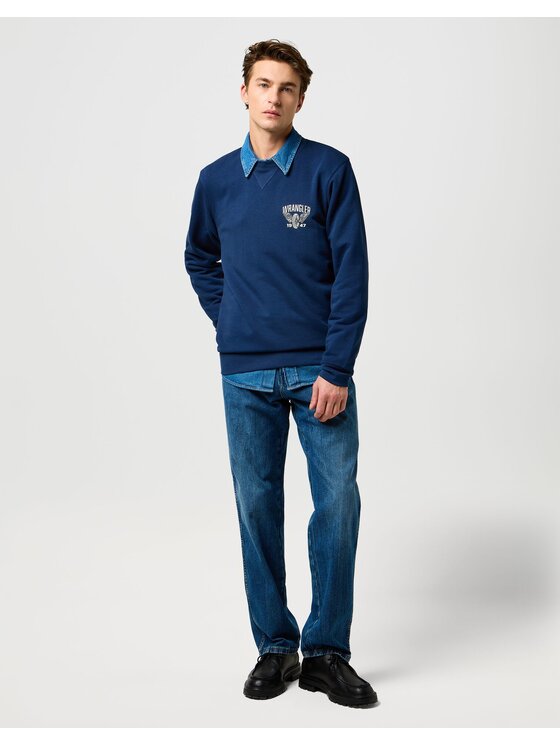 Wrangler Wrangler Jeans 112370955 Blu Straight Leg