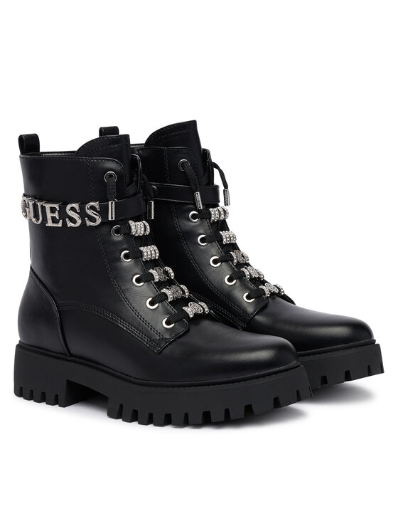Guess Guess Черевики FLFFIC ELE10 Чорний
