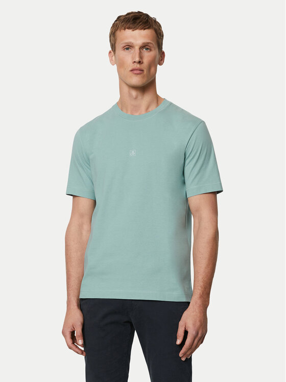 Marc O'Polo Marc O'Polo T-särk 426 2012 51604 Roheline Regular Fit